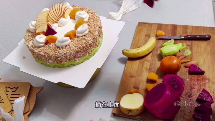 在家diy做水果生日蛋糕,没有任何添加剂,学会再不用出去买了! 